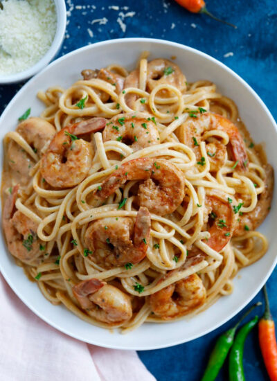 Creamy Shrimp Cajun Pasta