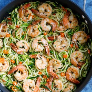 Garlic Shrimp Zoodles Recipe