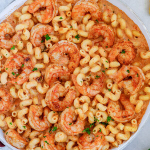 Creamy Shrimp Salsa Pasta