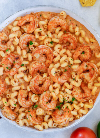 Creamy Shrimp Salsa Pasta