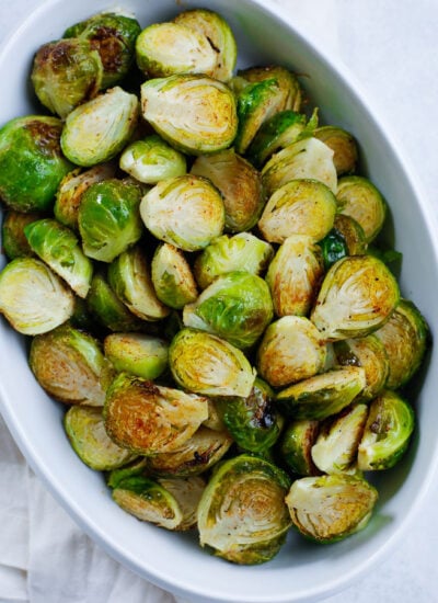 Oven Baked Brussel Sprouts recipe