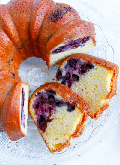 Blueberry Bundt Cake recipe