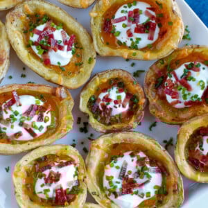 Crispy Baked Potato Skins recipe