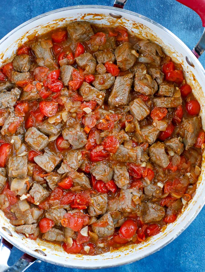 tomato beef stew