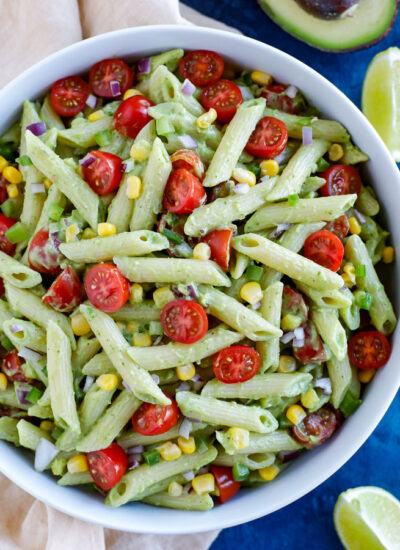 Creamy Avocado Pasta Salad