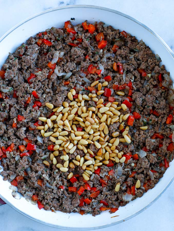 ground meat stuffing