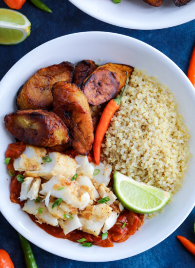 Caribbean Jerk Fish Bowls