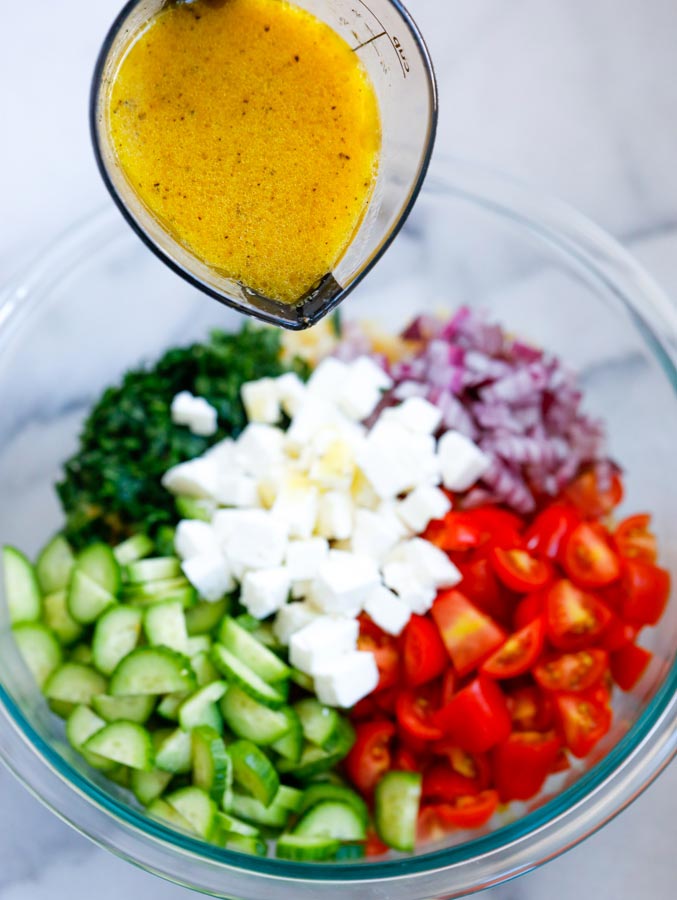 Salad dressing ingredients