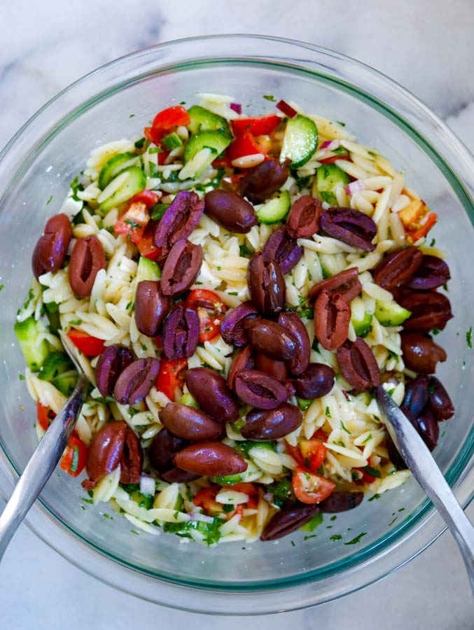 Greek Orzo Salad Dressing