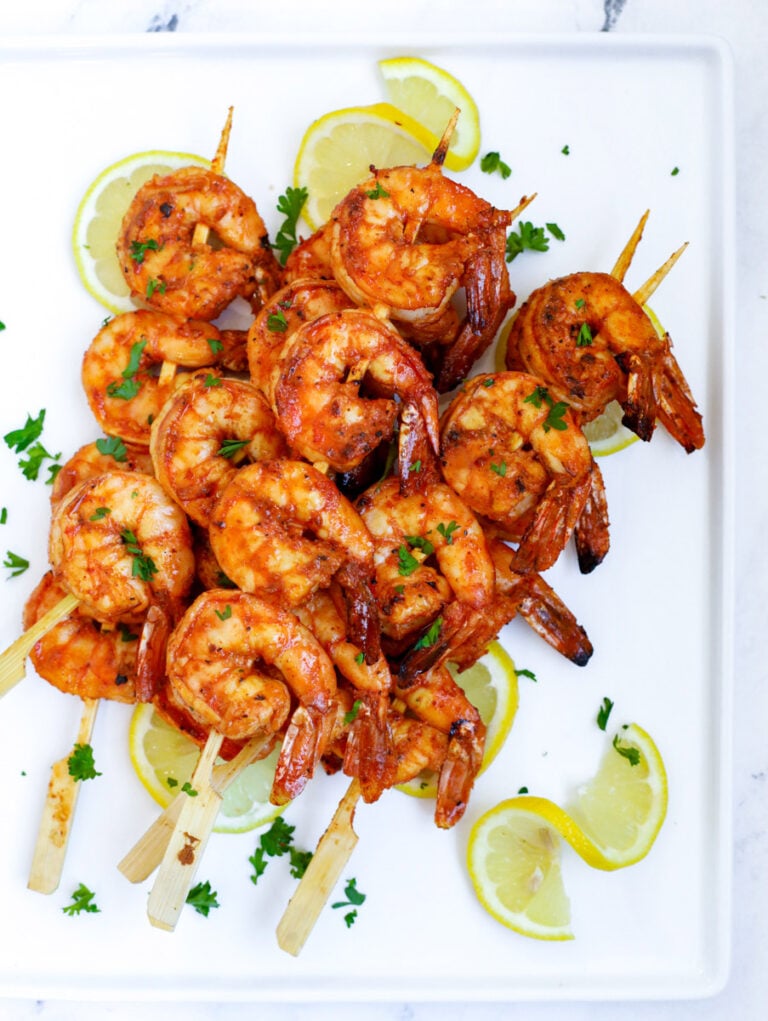 Grilled Shrimp Skewers – Cookin' with Mima
