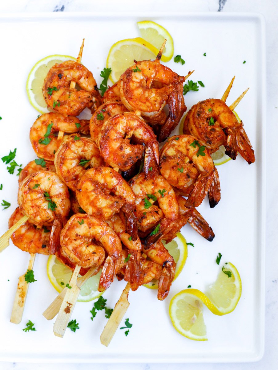 Easy Grilled Shrimp Skewers - How to Grill Shrimp