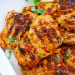 a plate of Harissa Chicken