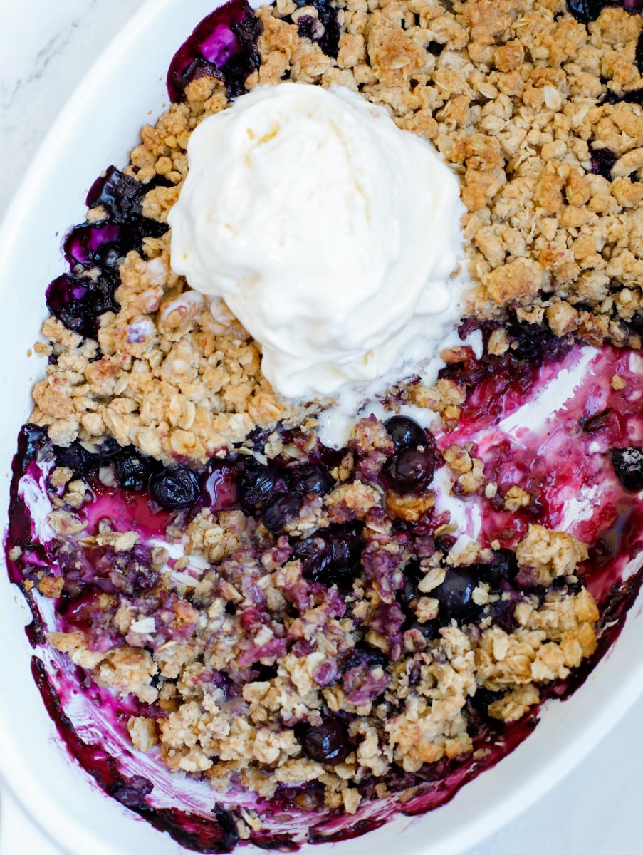 Blueberry Crisp Recipe – Cookin' with Mima