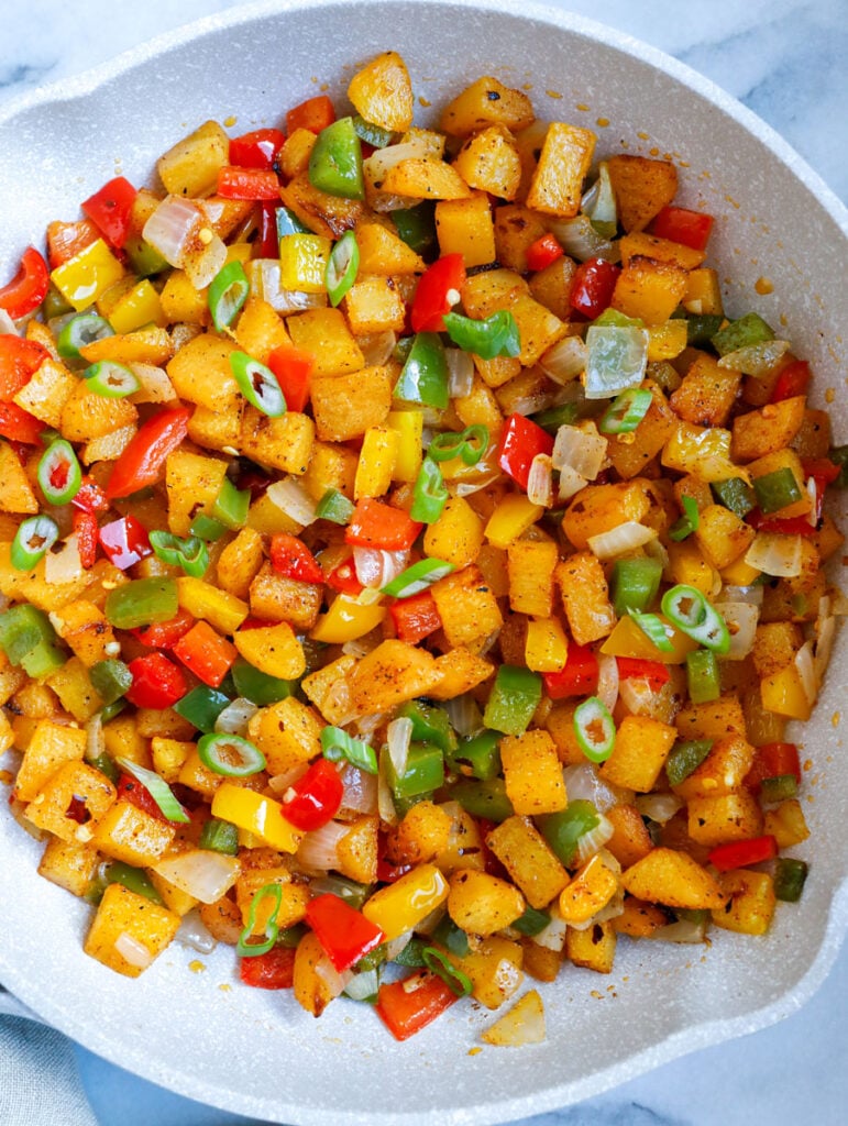 Loaded Potato Breakfast Skillet - Sauced Up! Foods