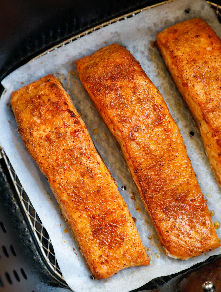 Air Fryer Salmon Recipe - Cookin' with Mima