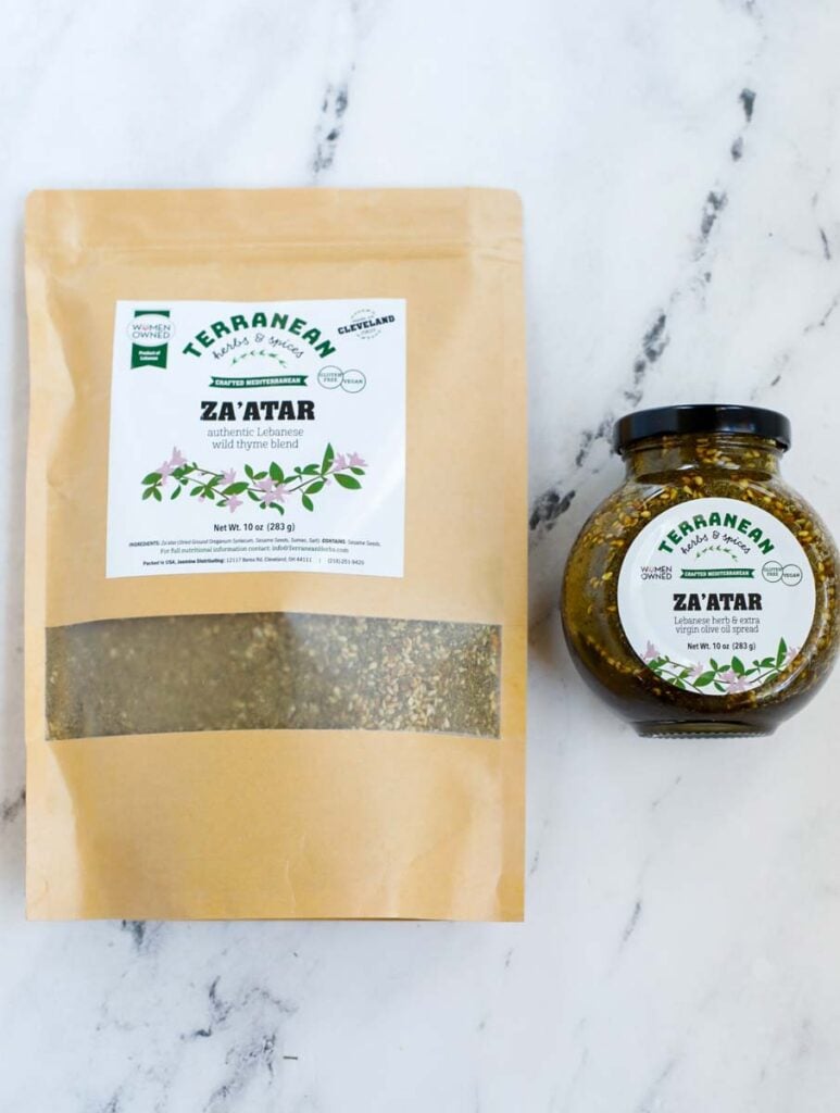 Easy Manakish Zaatar – Cookin' with Mima