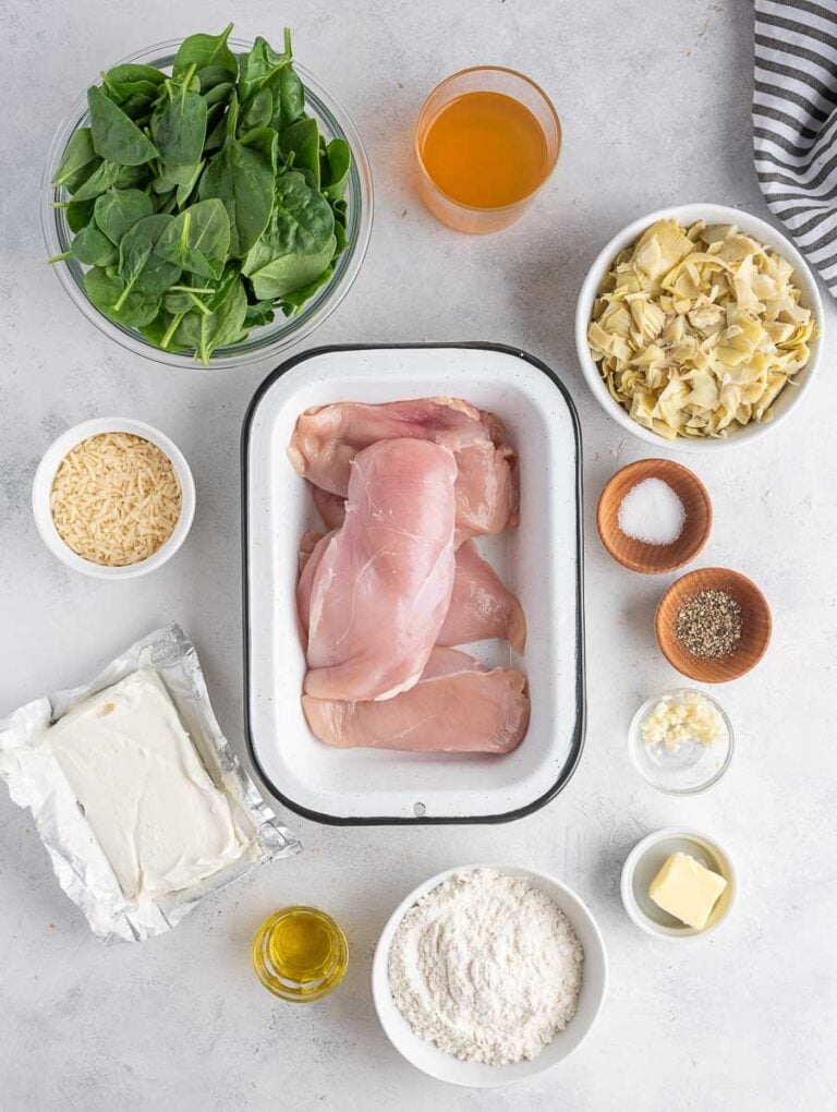 Easy Creamy Spinach Artichoke Chicken Skillet Skillet Recipe – Cookin