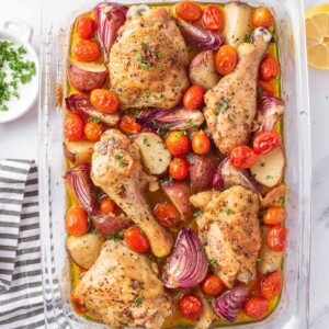 Mediterranean Chicken recipe after baking