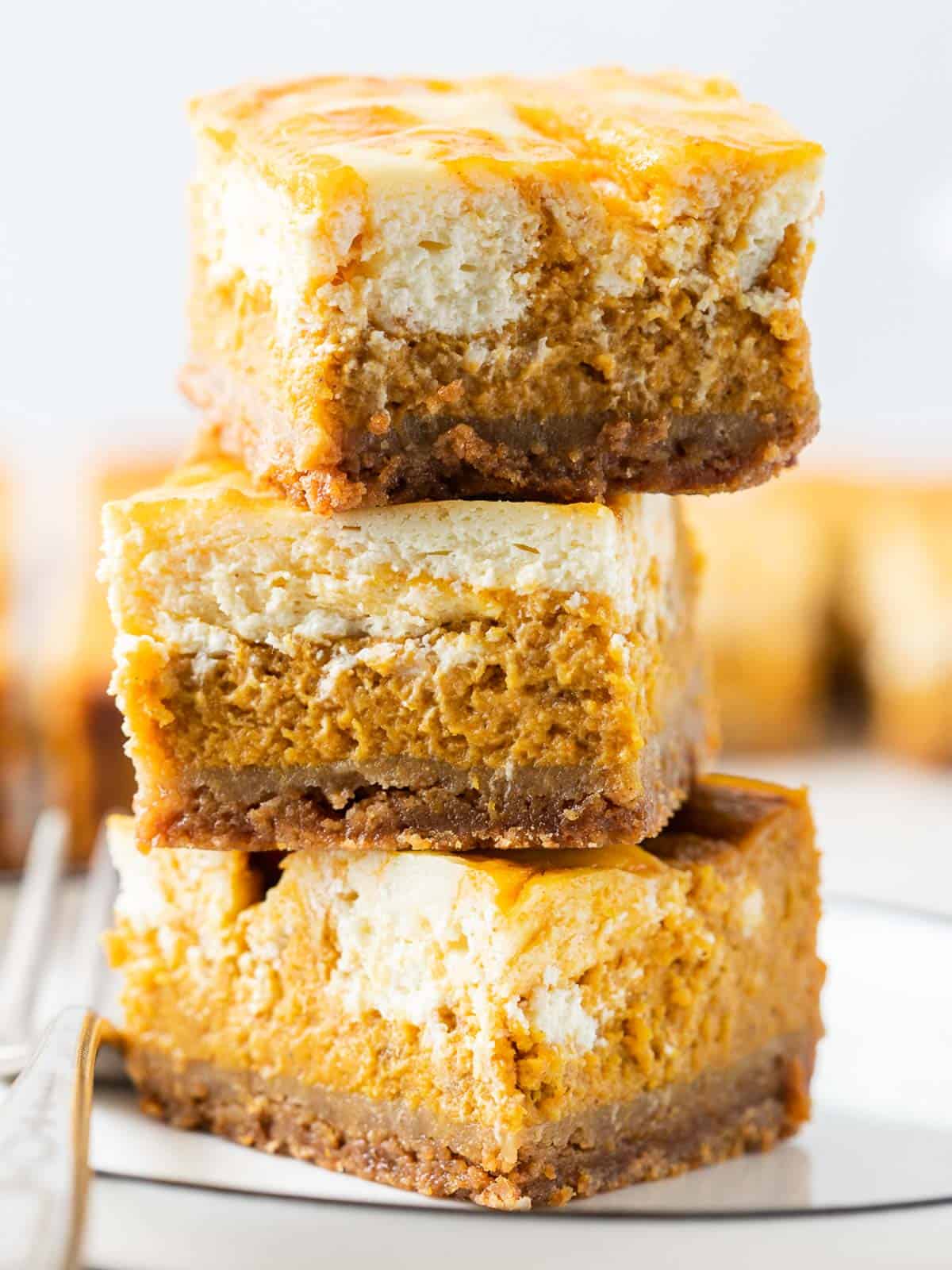 Easy Pumpkin Pie Cheesecake Bars Cookin With Mima