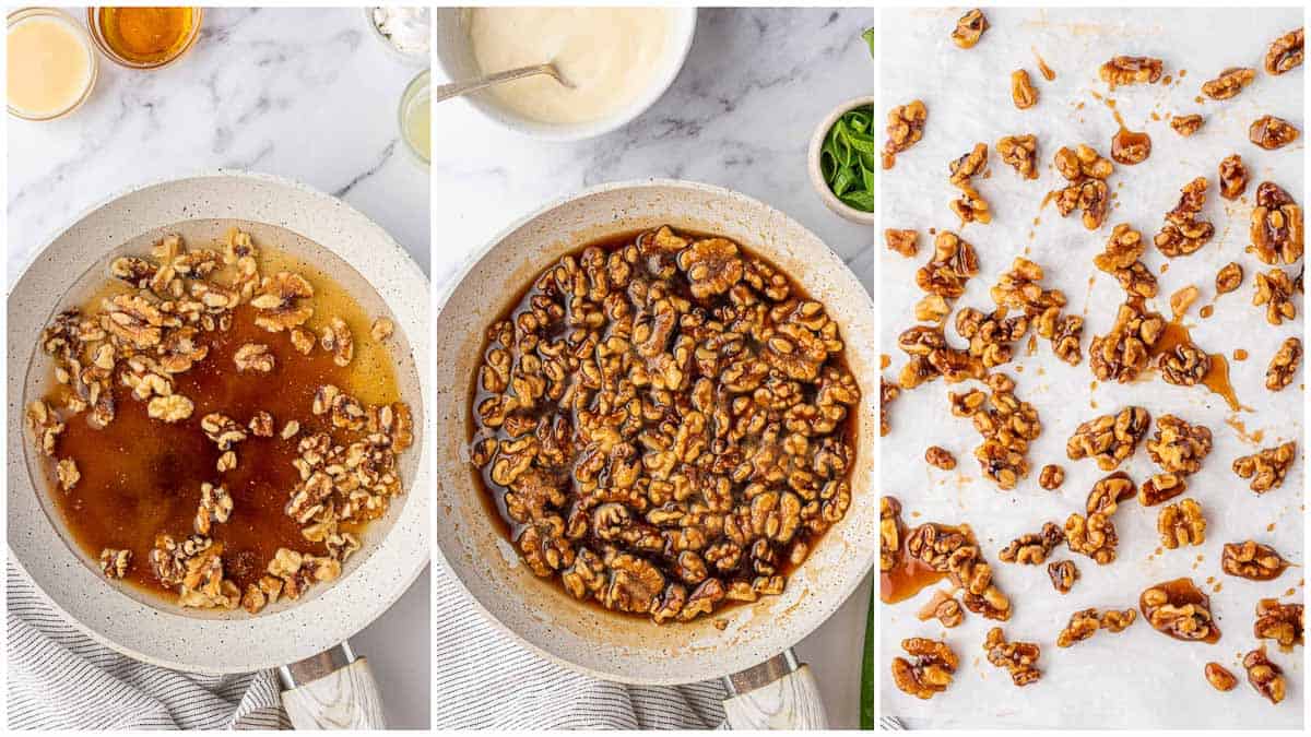 How to make honey walnuts.