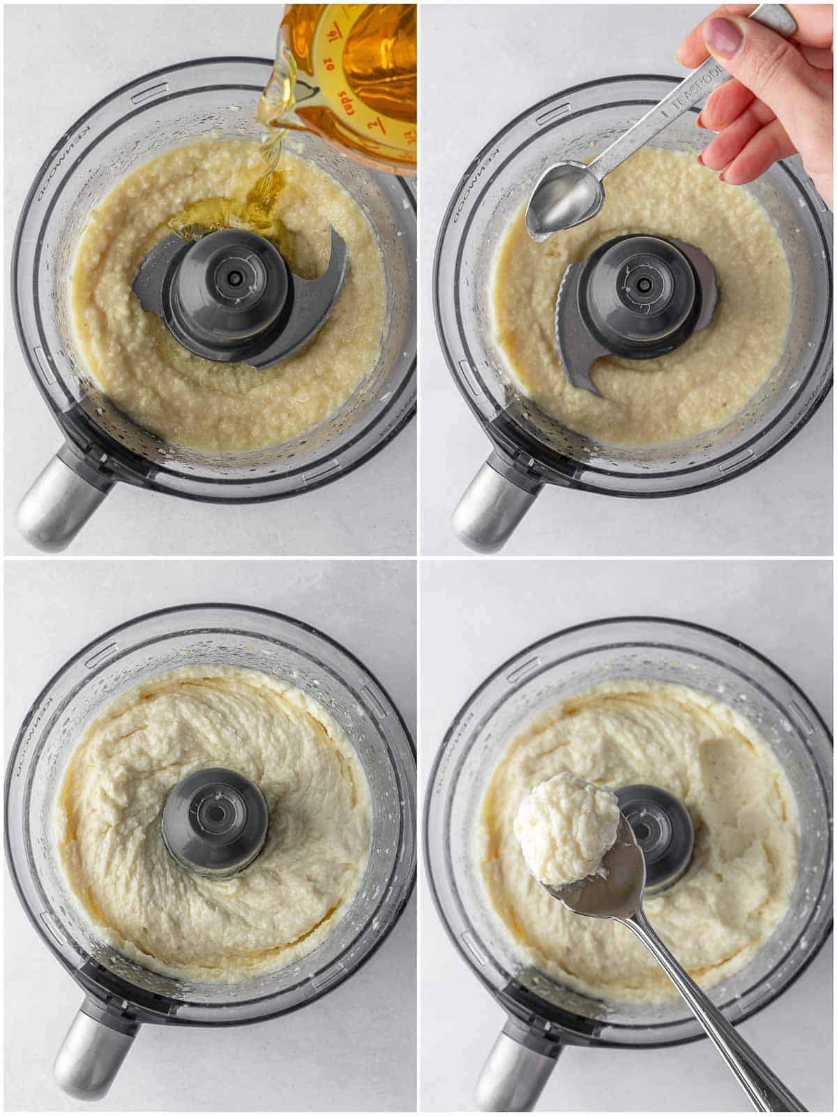 process of making lebanese garlic sauce