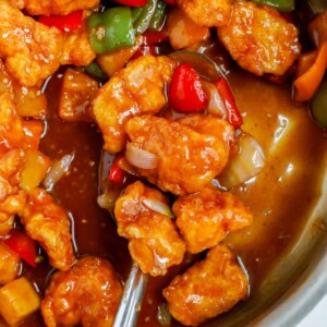 Spoonful of chinese sweet and sour chicken recipe