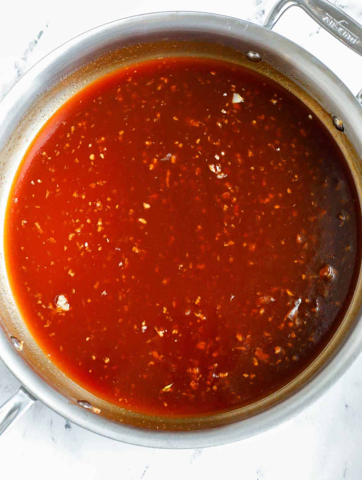How to make easy sweet and sour sauce.