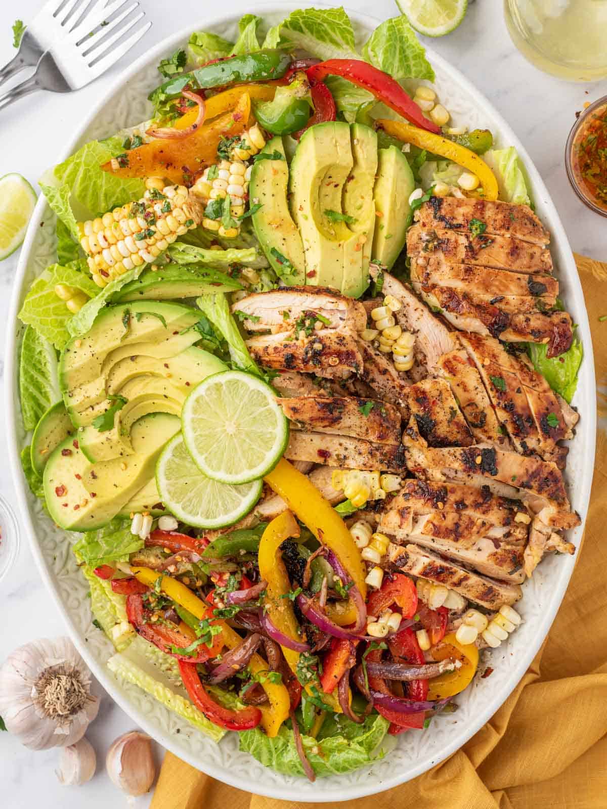 Healthy Cilantro Lime Chicken Salad – Cookin' with Mima