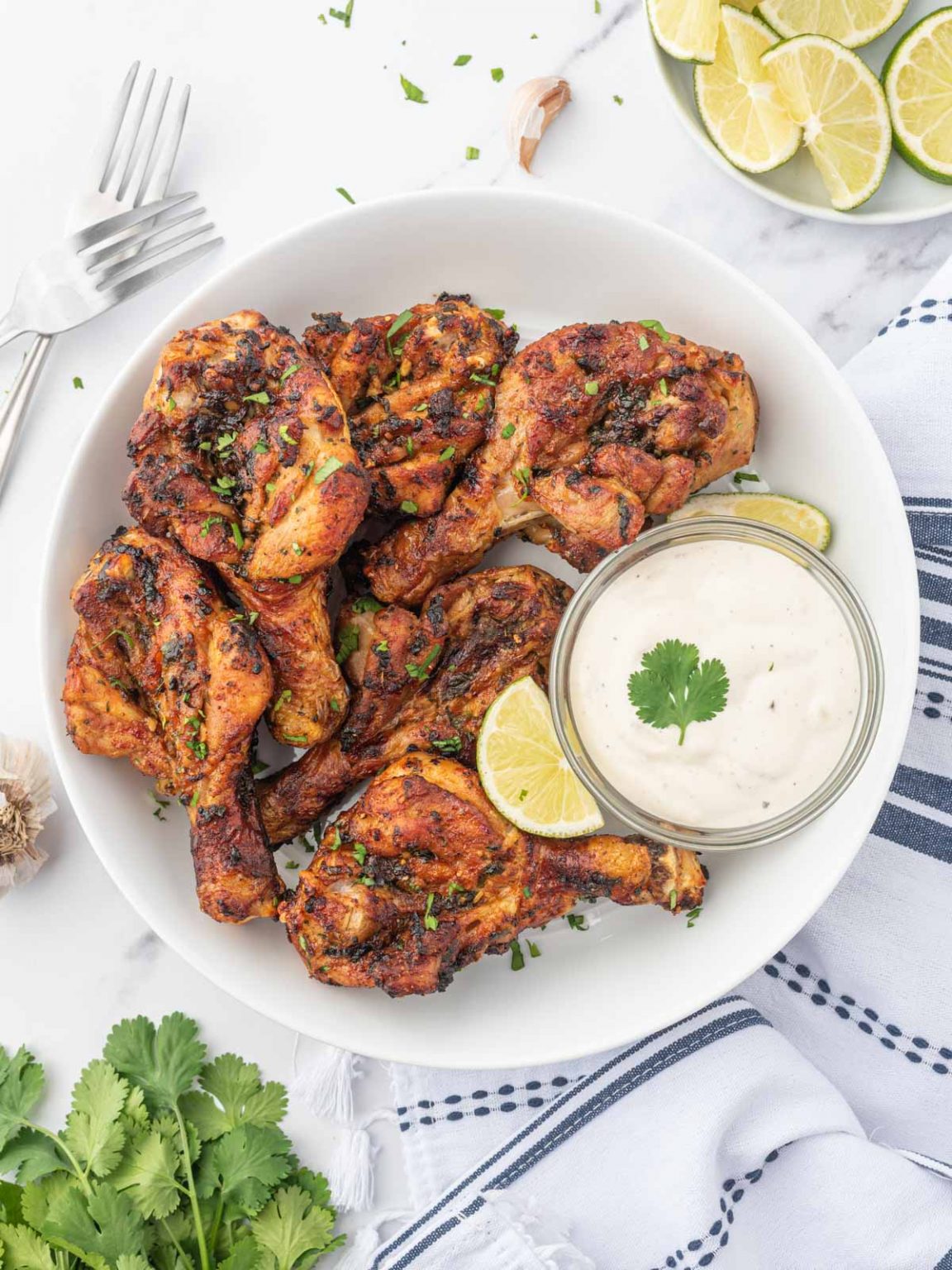 Air Fryer Butterfly Drumsticks – Cookin' with Mima