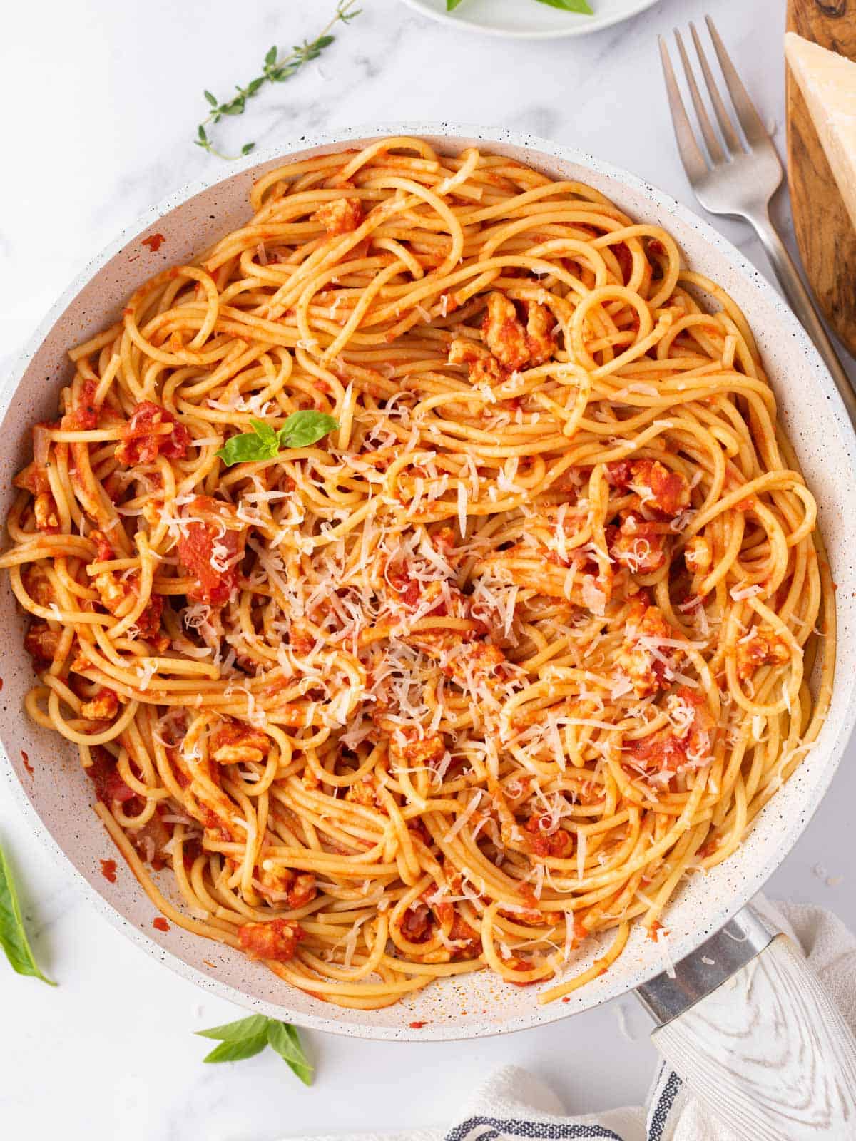 Easy Chicken Spaghetti Bolognese Cookin With Mima