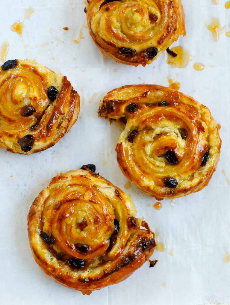 Easy Pain Aux Raisins (Using Puff Pastry) – Cookin' with Mima