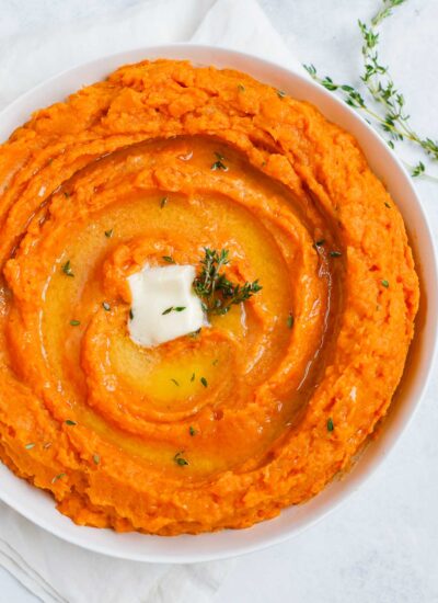 Easy Mashed Sweet Potatoes