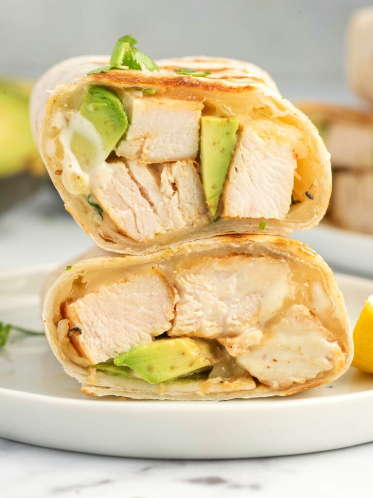 Best Chicken Avocado Wrap – Cookin' with Mima