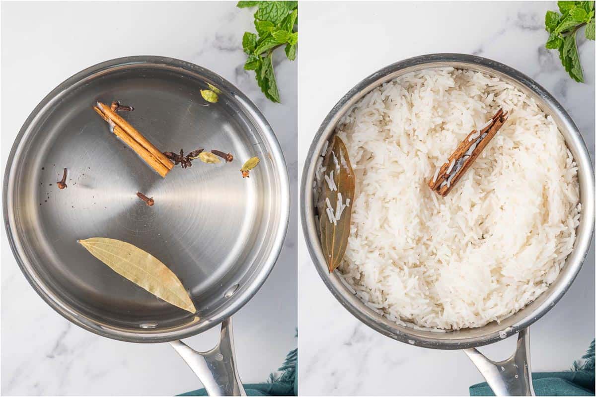 How to make aromatic biryani rice.