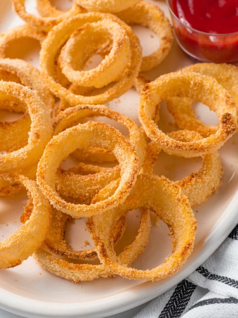 Crispy Oven Baked Onion Rings – Cookin' with Mima