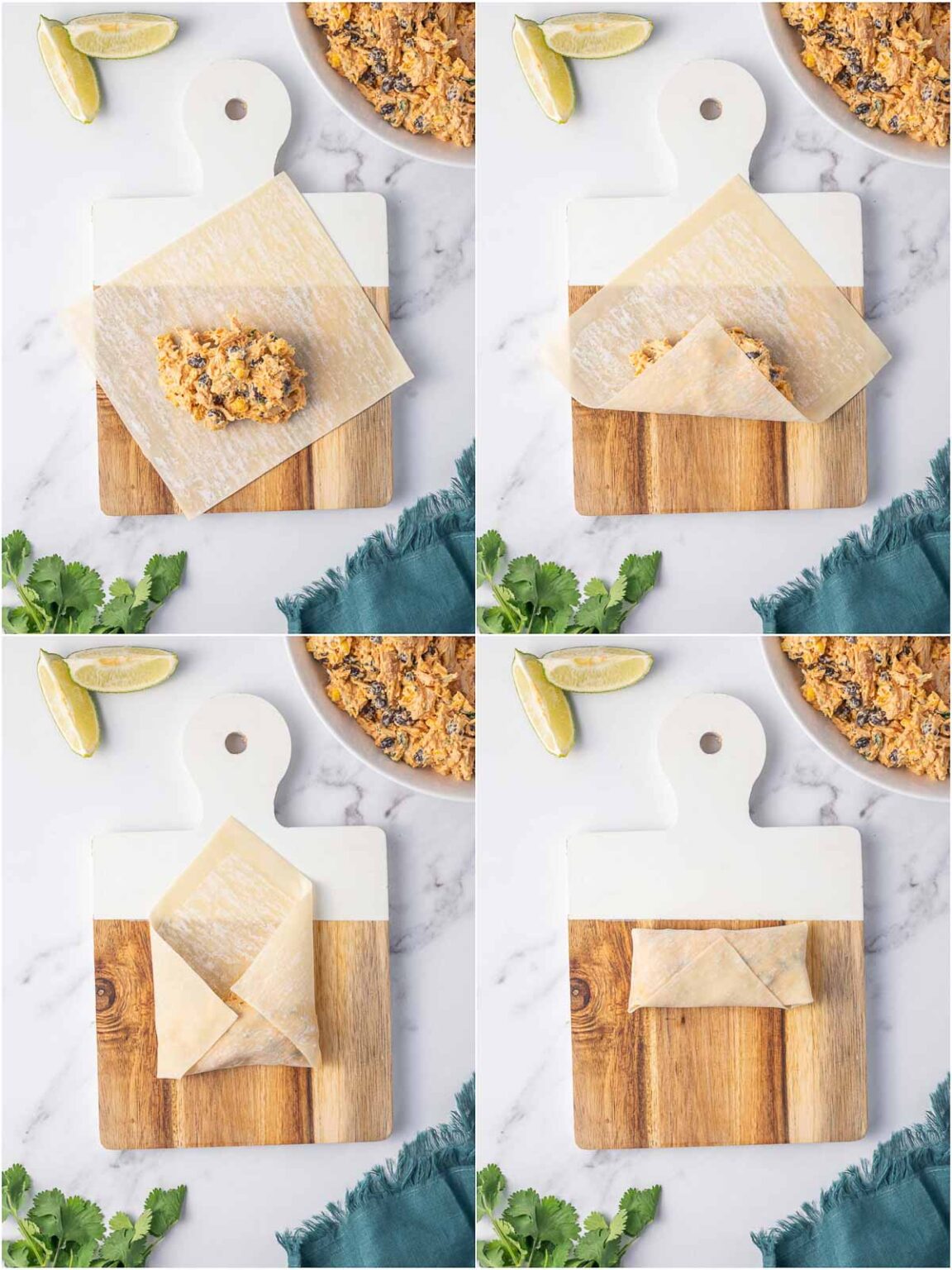Easy Air Fryer Southwest Egg Rolls Cookin' with Mima