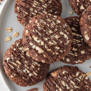 Close up of the best gluten free cookies.