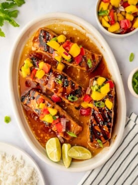 Grilled Teriyaki Salmon Recipe – Cookin' with Mima