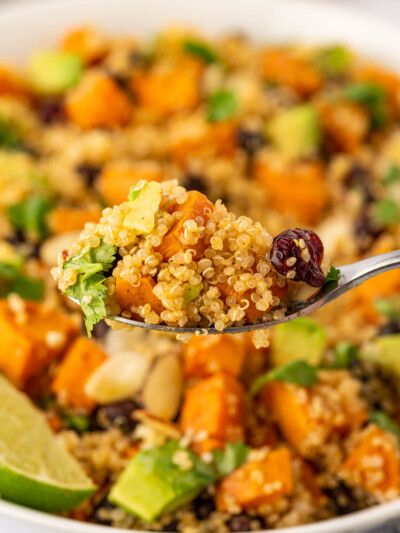 Illustration of Cooking Quinoa With Sweet Potatoes