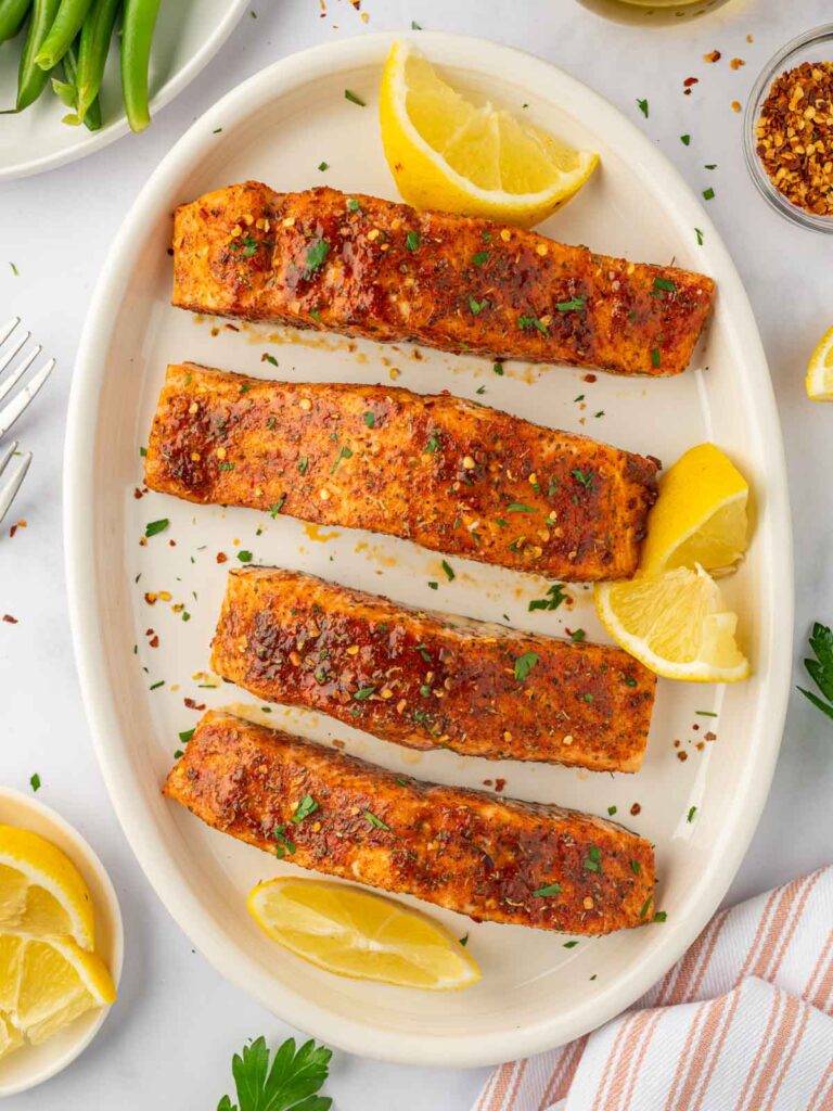 Easy Brown Sugar Baked Salmon – Cookin' with Mima