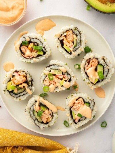 Easy Spicy Salmon Sushi Roll (Step By Step) – Cookin' with Mima