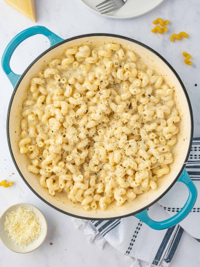 Easy Four Cheese Pasta – Cookin' with Mima