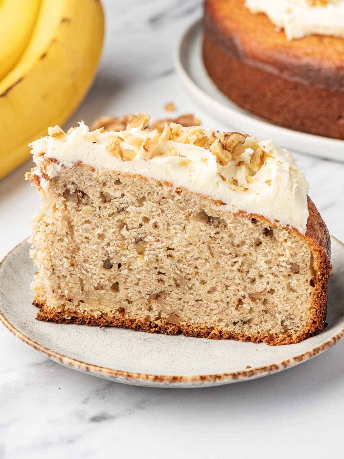 Banana Walnut Cake