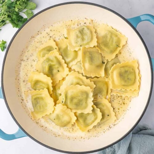 Spinach and Ricotta Ravioli Recipe – Cookin' with Mima